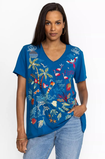 Johnny Was Women FLORIDA EVERYDAY TEE