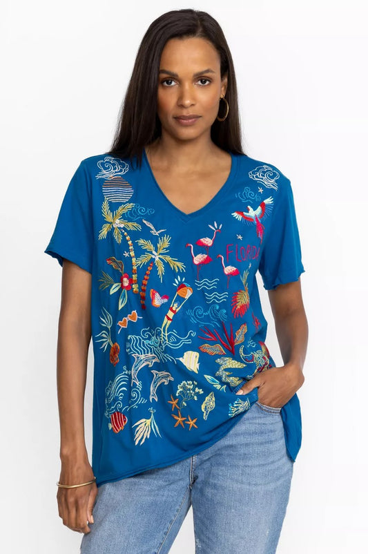 Johnny Was Women FLORIDA EVERYDAY TEE