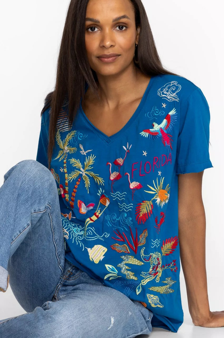 Johnny Was Women FLORIDA EVERYDAY TEE