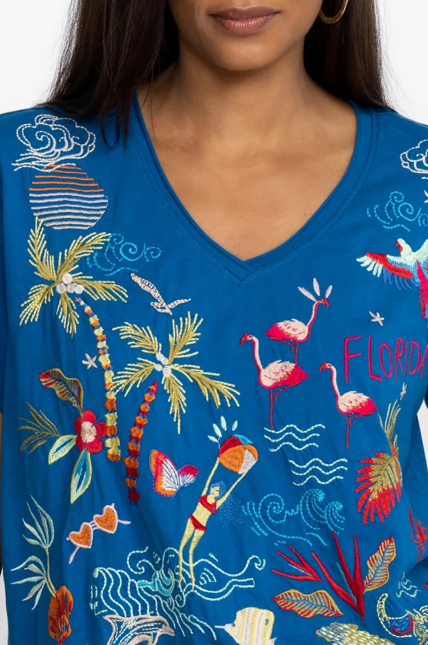 Johnny Was Women FLORIDA EVERYDAY TEE