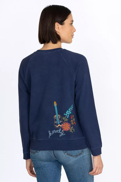 Johnny Was Women Texas Raglan Sweatshirt