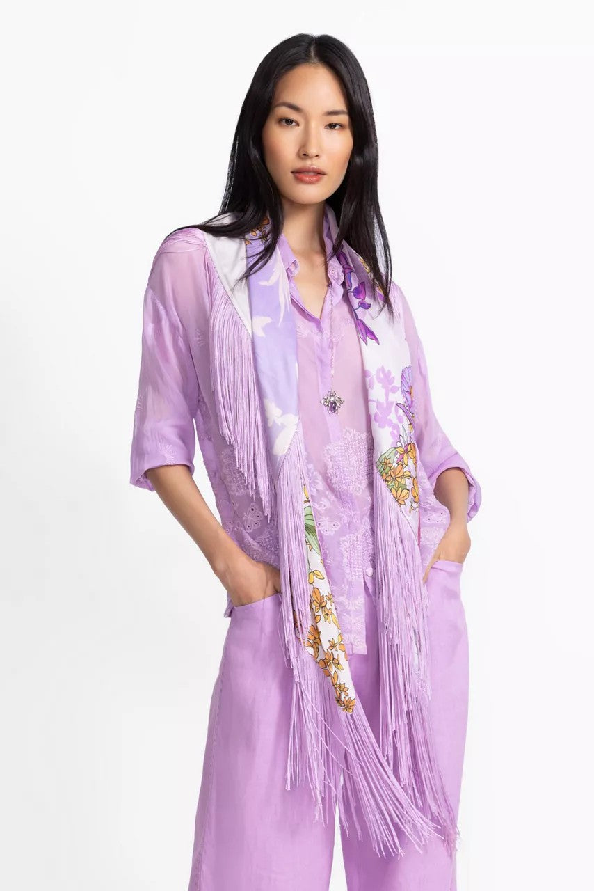 Johnny Was Women SLIM AUDREY BUTTON DOWN