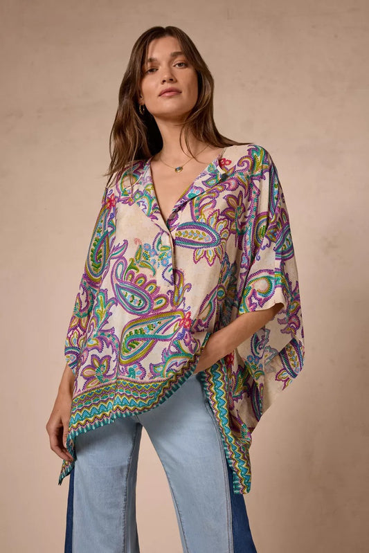 Johnny Was Women ALETIKA PONCHO