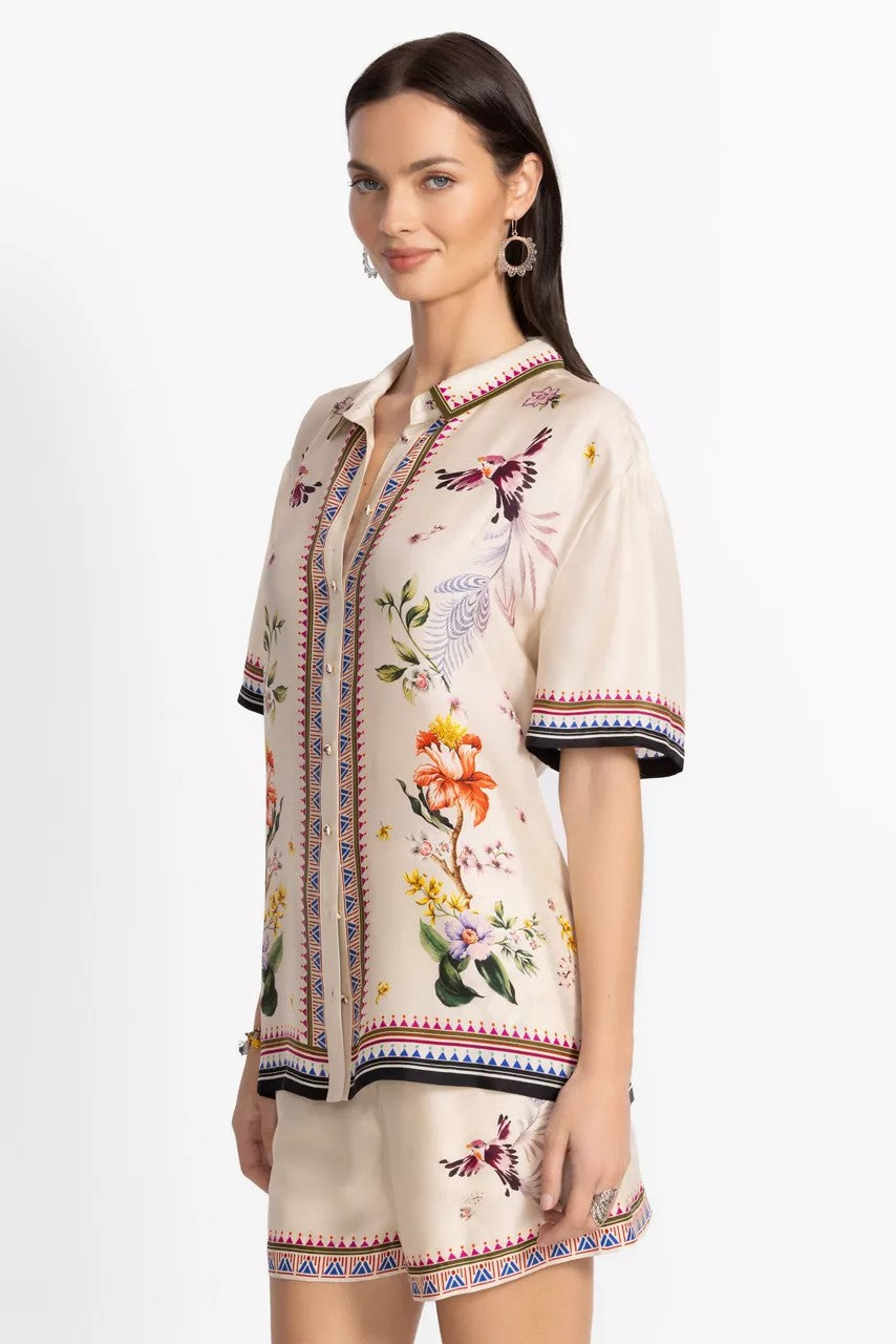 Johnny Was Women OPHELIA CAMP SHIRT
