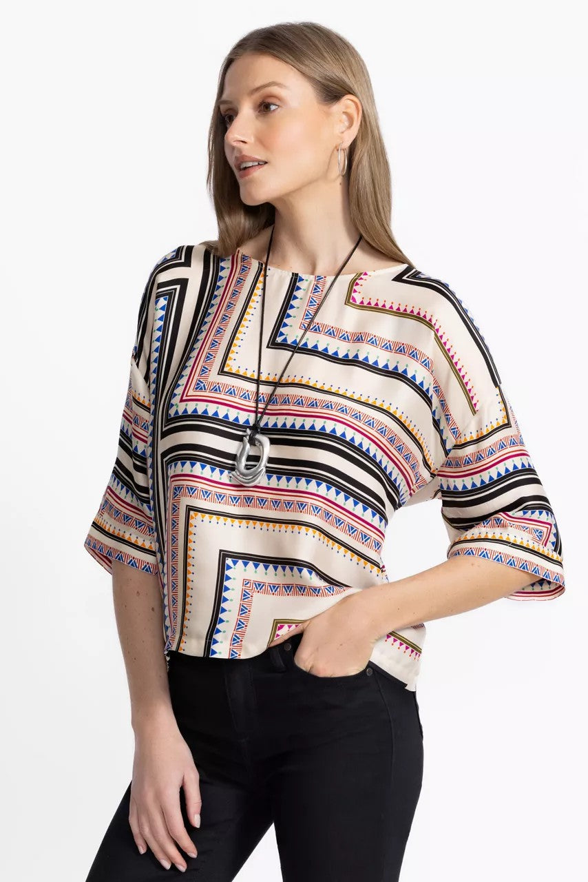 Johnny Was Women ARDEN OVERSIZED BLOUSE