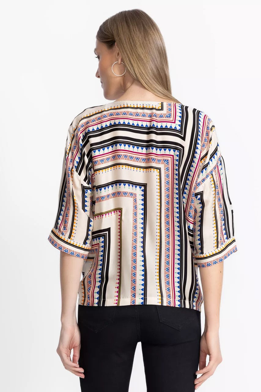 Johnny Was Women ARDEN OVERSIZED BLOUSE