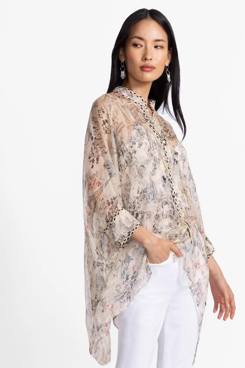Johnny Was Women KATIA OVERSIZED BLOUSE