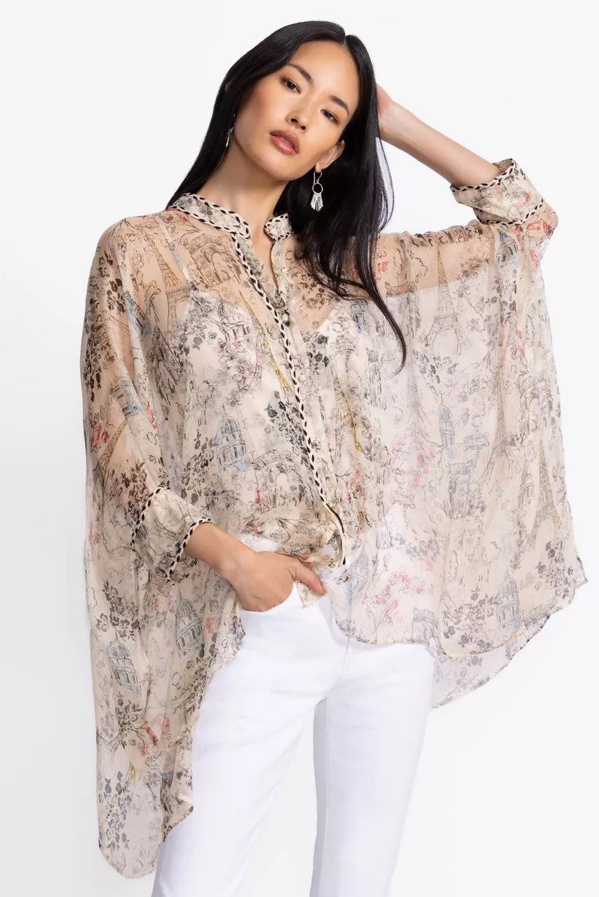 Johnny Was Women KATIA OVERSIZED BLOUSE