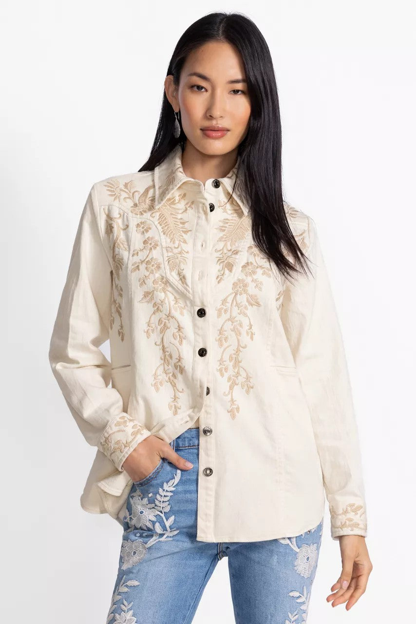 Johnny Was Women WESTERN SEAMED JACKET