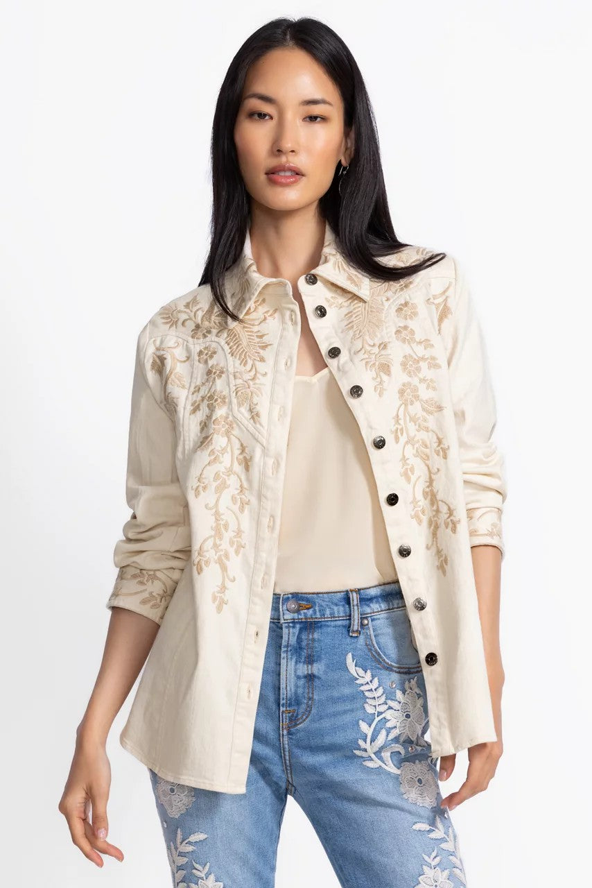Johnny Was Women WESTERN SEAMED JACKET