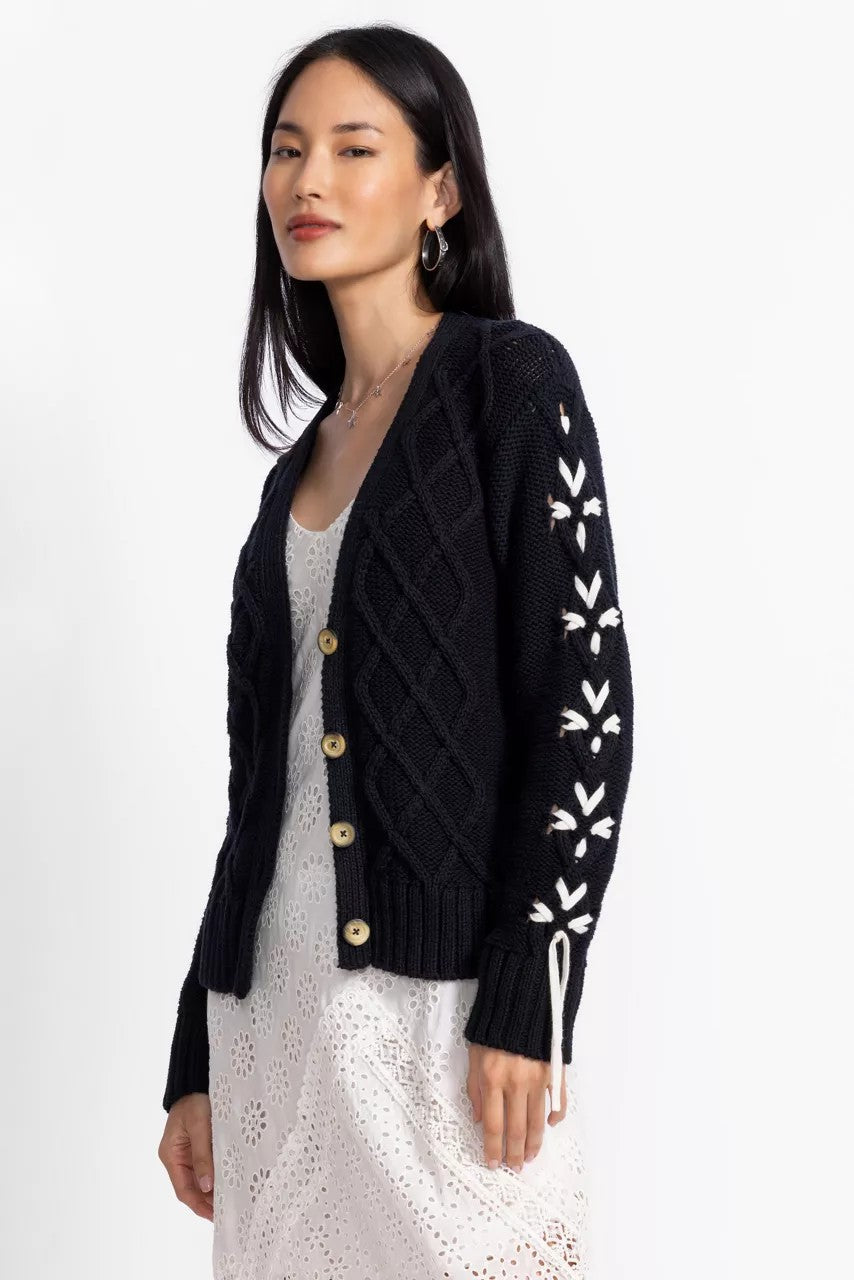 Johnny Was Women THE ANESSA BOW CARDIGAN