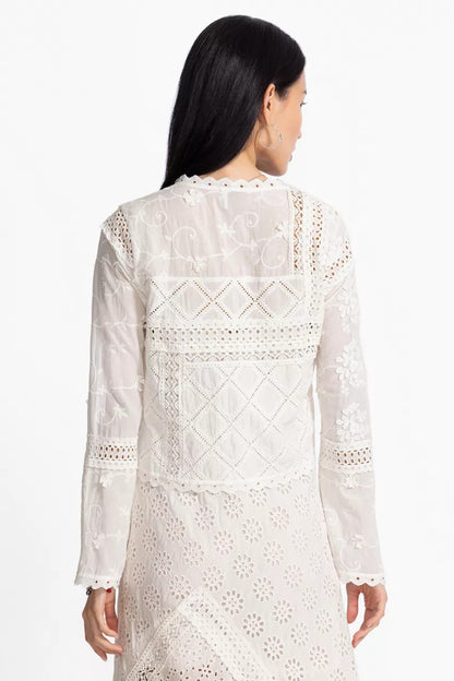 Johnny Was Women CALISTA CROPPED JACKET