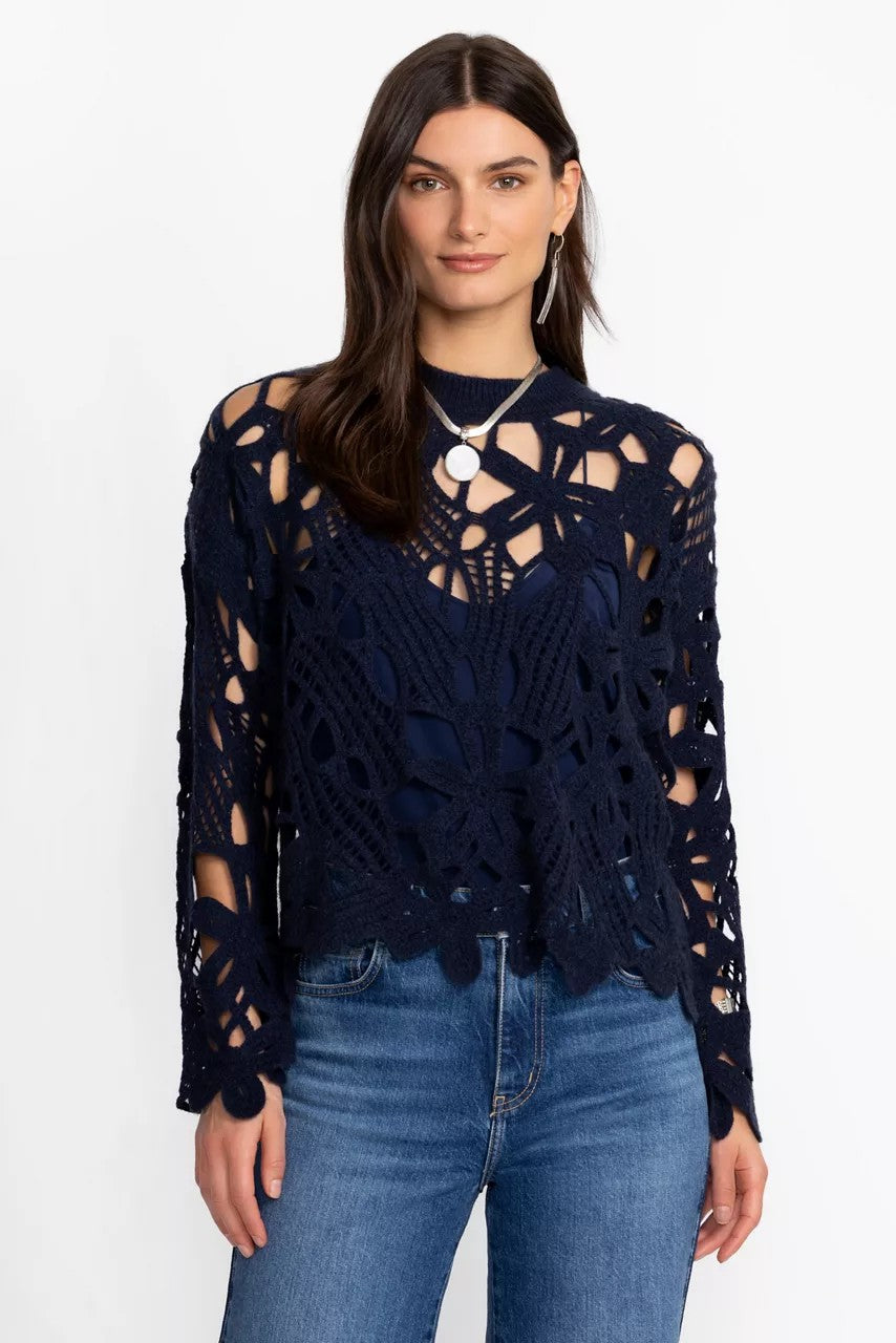 Johnny Was Women THE CROCHET PULLOVER