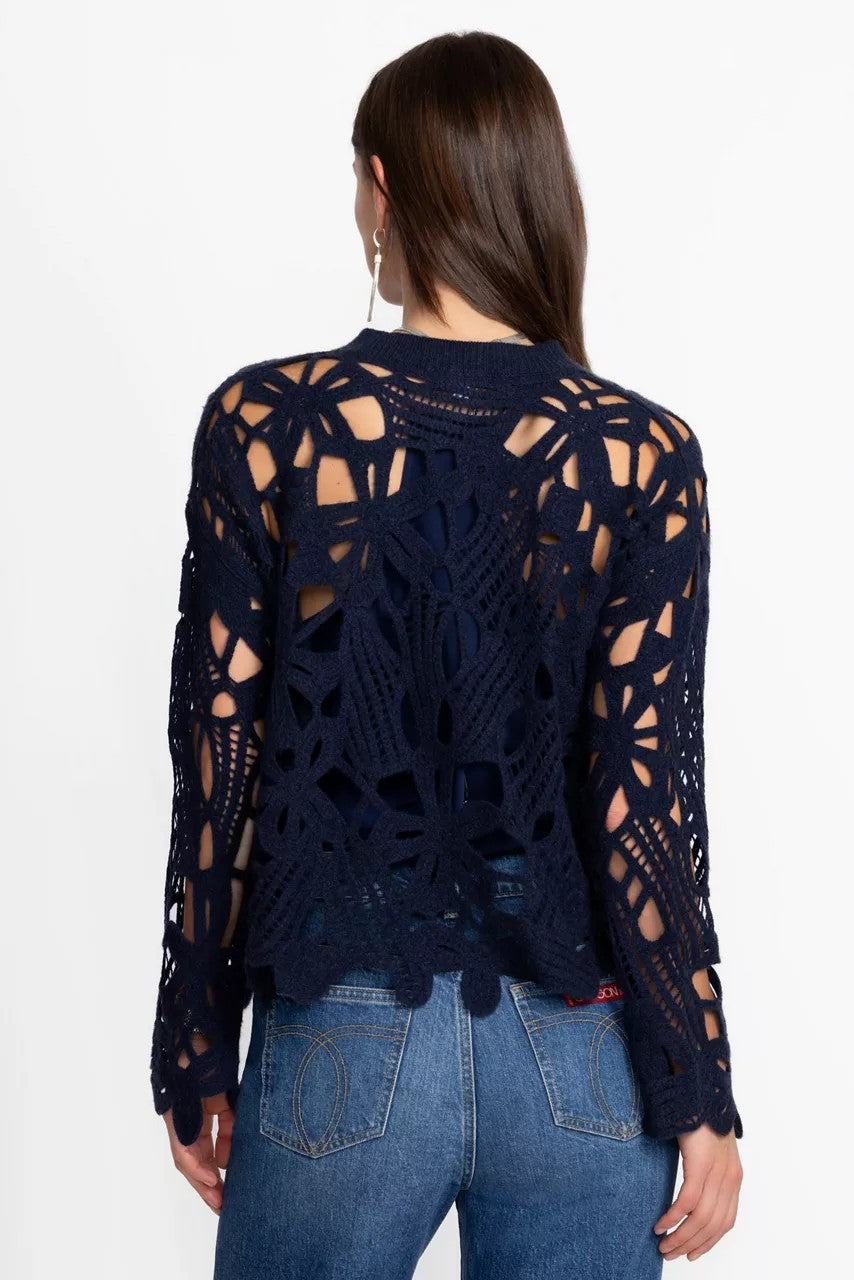 Johnny Was Women THE CROCHET PULLOVER