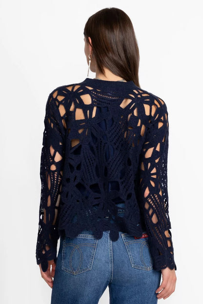 Johnny Was Women THE CROCHET PULLOVER