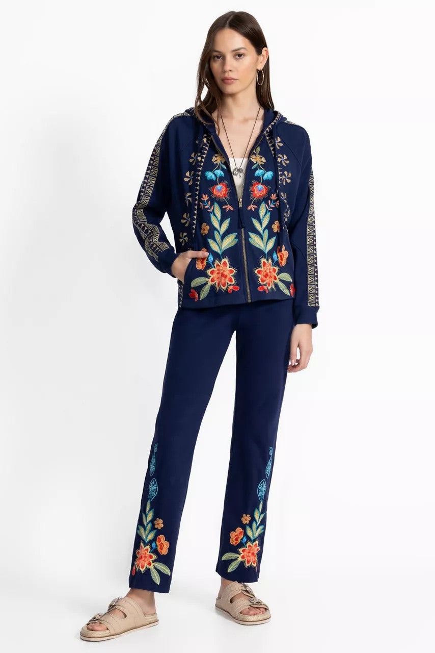 Johnny Was Women DOLMAN SEAMED SWEATSHIRT