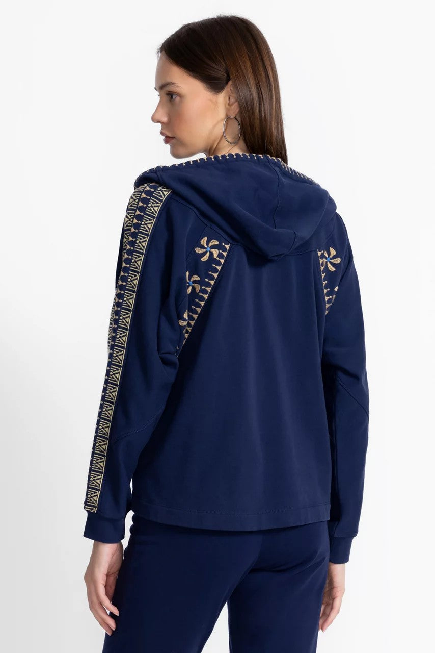 Johnny Was Women DOLMAN SEAMED SWEATSHIRT