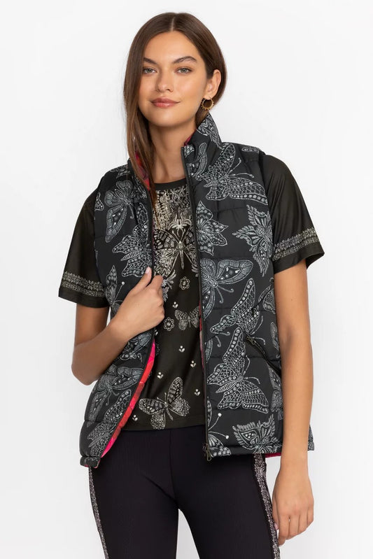 Johnny Was Women BRAEMAR PUFFER VEST