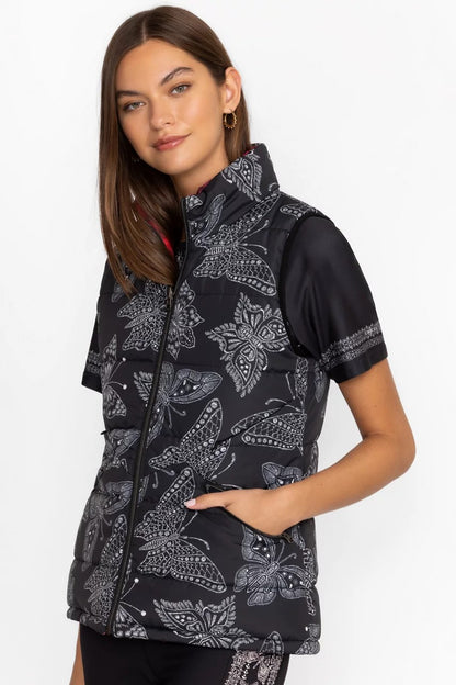 Johnny Was Women BRAEMAR PUFFER VEST