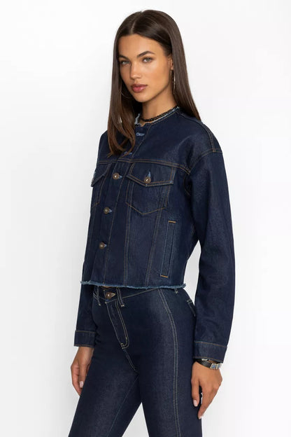 Johnny Was Women JARDIN AMOUR DENIM JACKET