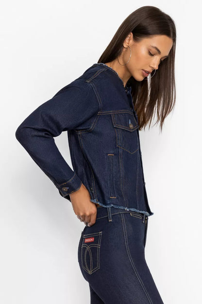 Johnny Was Women JARDIN AMOUR DENIM JACKET