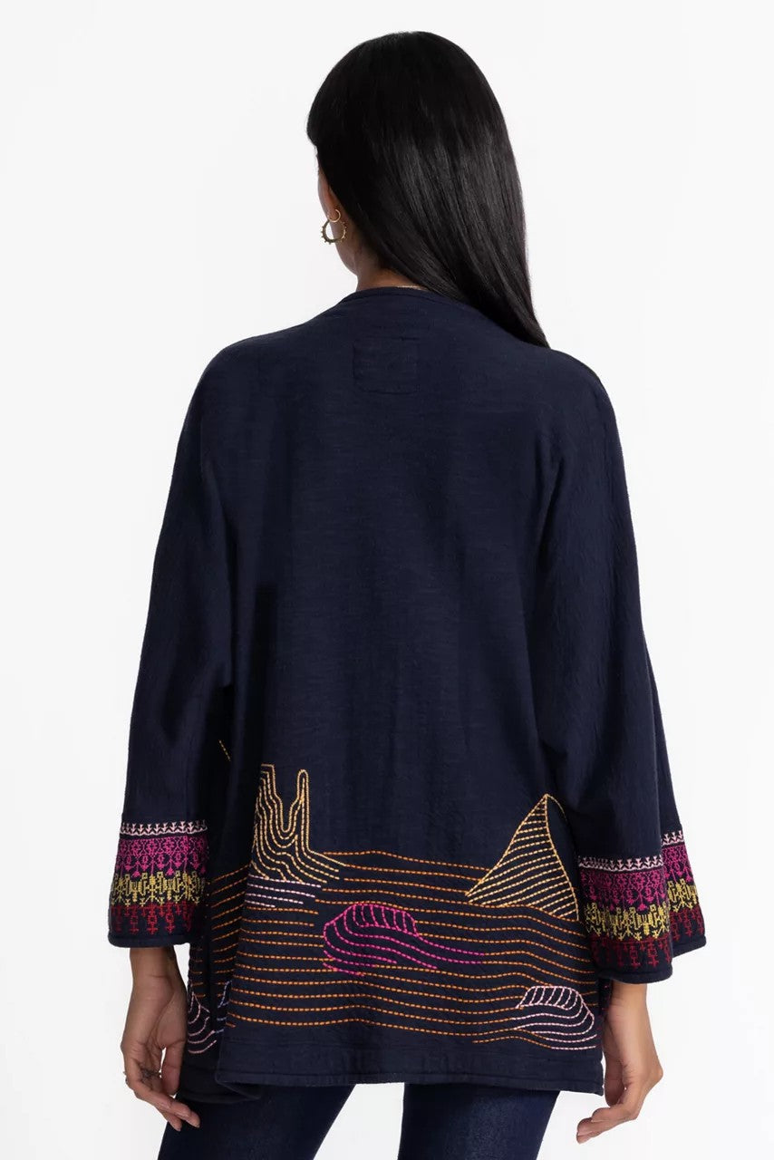 Johnny Was Women BIYA SHORT KIMONO
