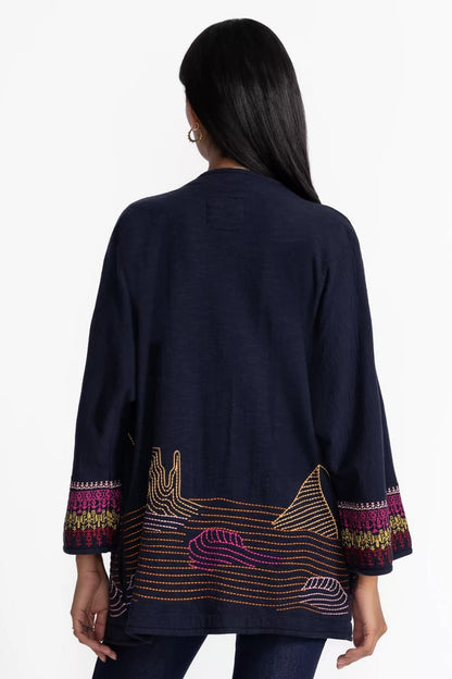 Johnny Was Women BIYA SHORT KIMONO