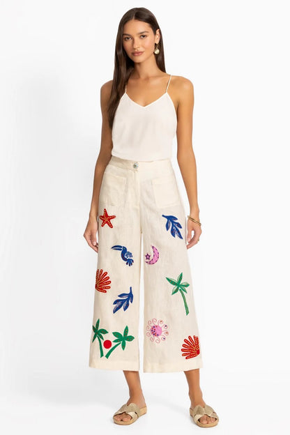 Johnny Was Women DELORES WIDE LEG PANT