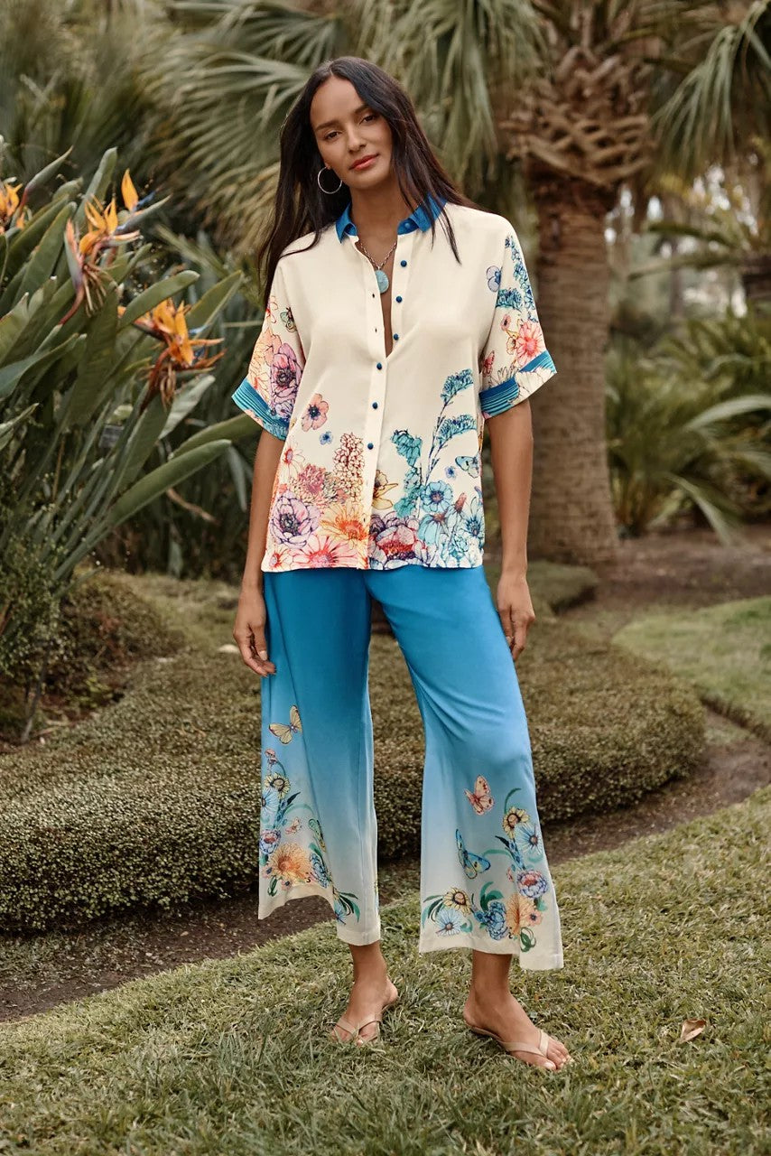 Johnny Was Women YASMIN CROPPED EASY PANT