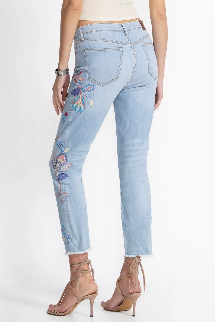 Johnny Was Women THE CROPPED SKINNY JEAN