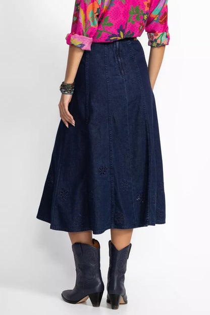 Johnny Was Women THE DENIM SKIRT