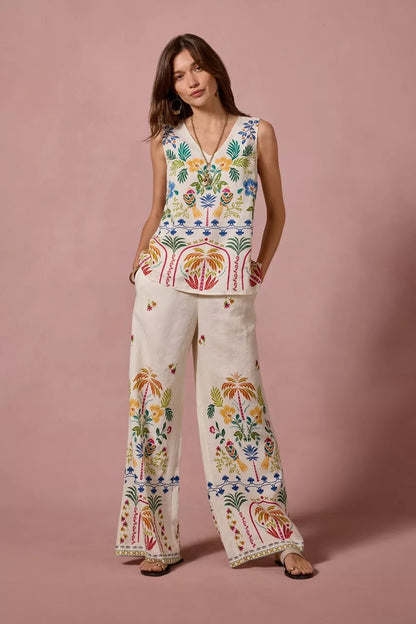 Johnny Was Women WIDE LEG PANT