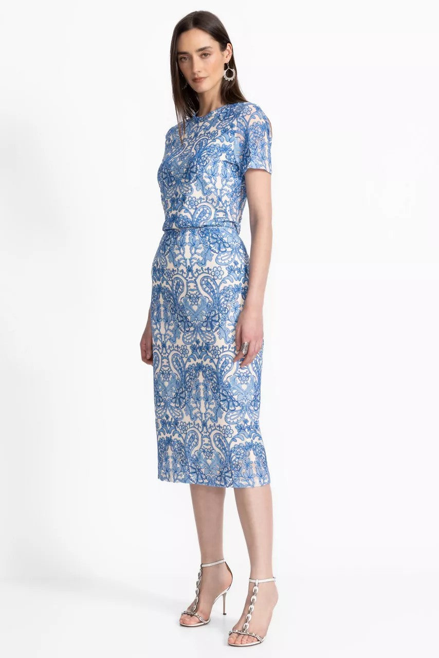 Johnny Was Women LIZANDREA MESH MIDI SKIRT