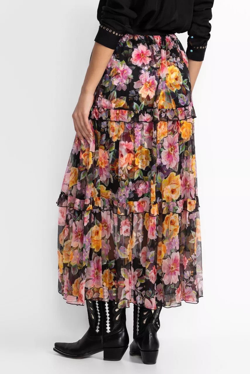 Johnny Was Women TERRA TIERED MAXI SKIRT
