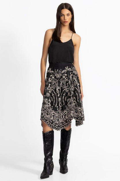 Johnny Was Women MILLIE MIDI SKIRT
