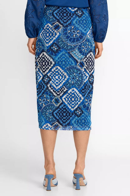 Johnny Was Women LIZANDREA MESH MIDI SKIRT