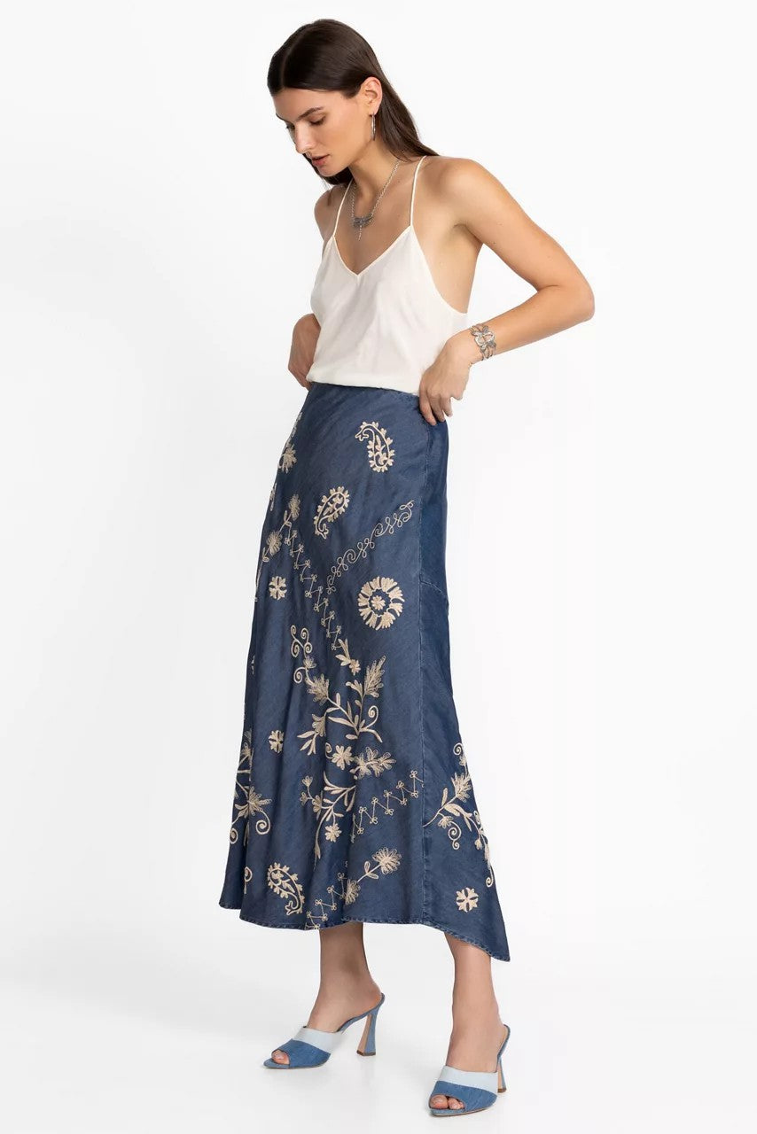 Johnny Was Women BIAS MAXI SKIRT