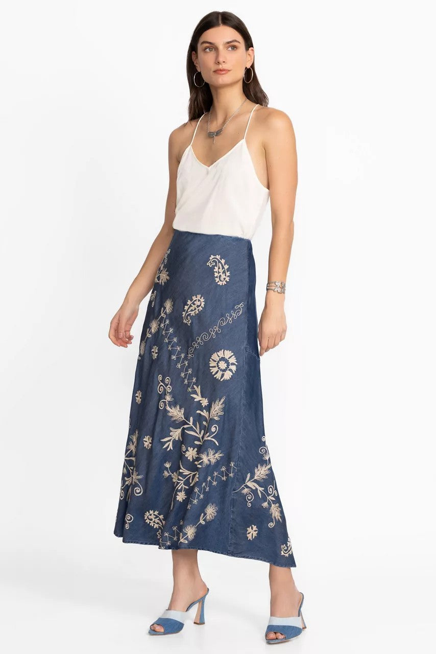 Johnny Was Women BIAS MAXI SKIRT