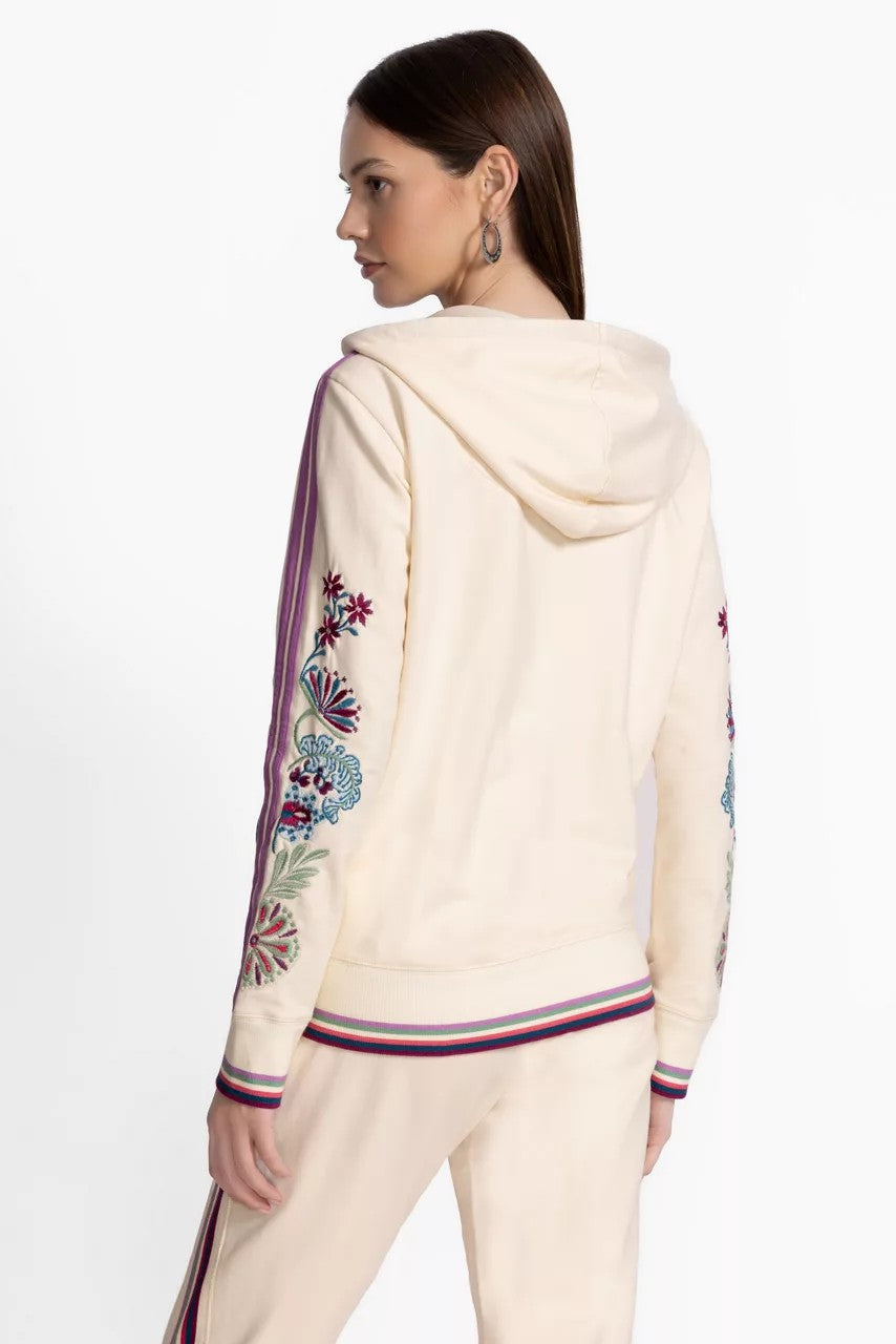 Johnny Was Women BEE ACTIVE ZIP FRONT HOODIE