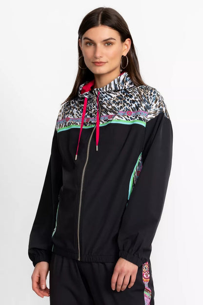 Johnny Was Women BEE ACTIVE FULL ZIP JACKET