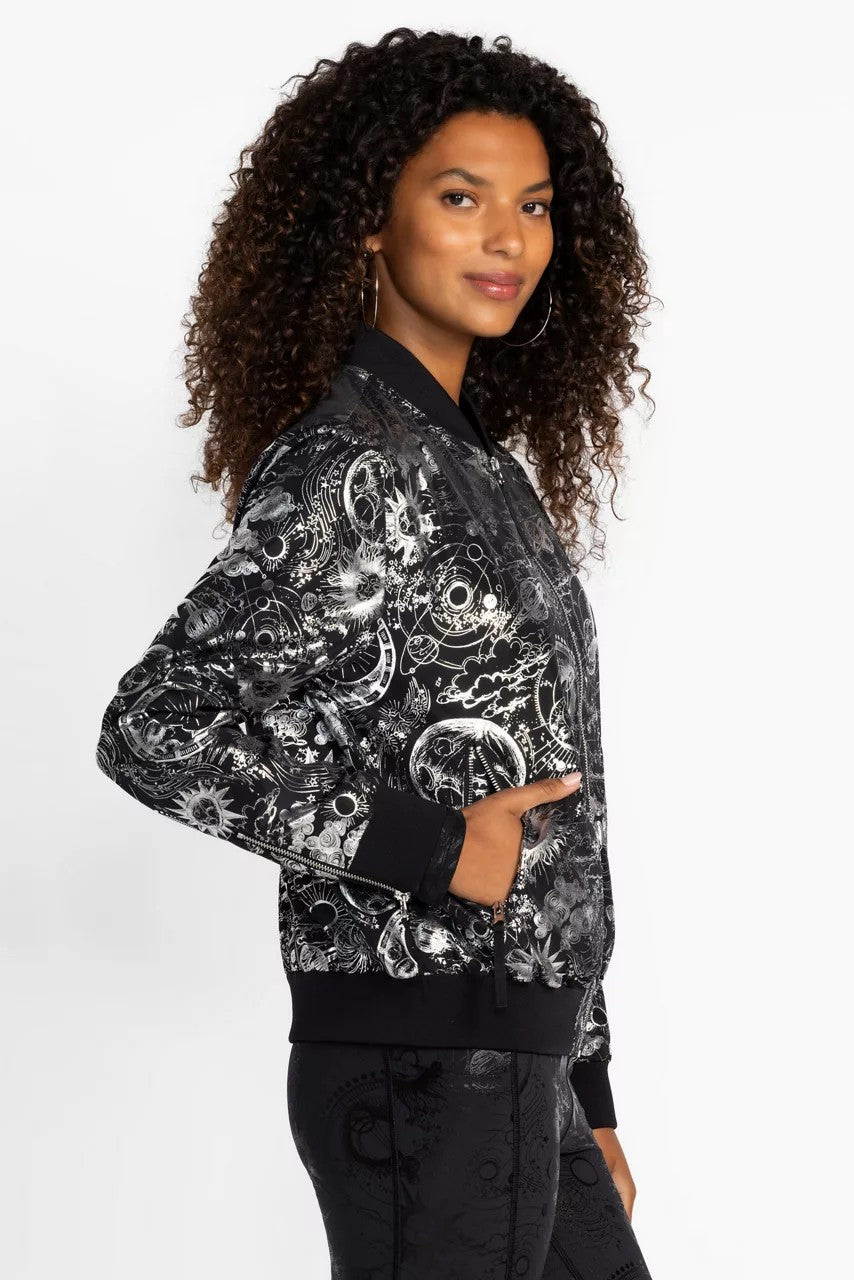Johnny Was Women BEE ACTIVE DROP SHOULDER BOMBER JACKET