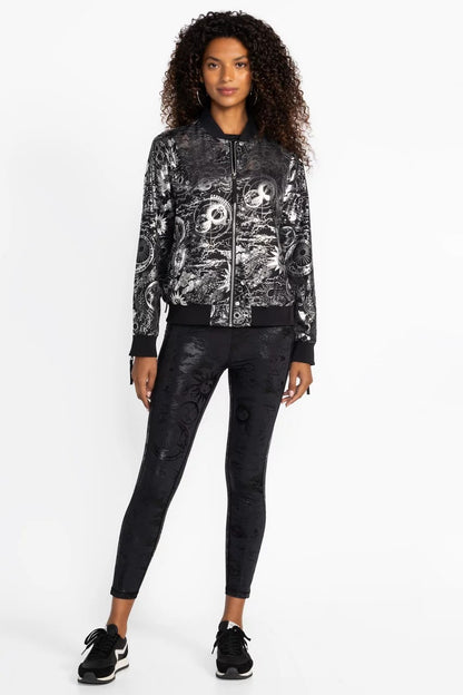 Johnny Was Women BEE ACTIVE DROP SHOULDER BOMBER JACKET