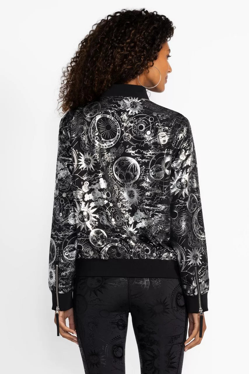 Johnny Was Women BEE ACTIVE DROP SHOULDER BOMBER JACKET