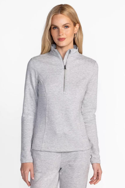Johnny Was Women BEE ACTIVE ATHLETIC MOCK NECK PULLOVER