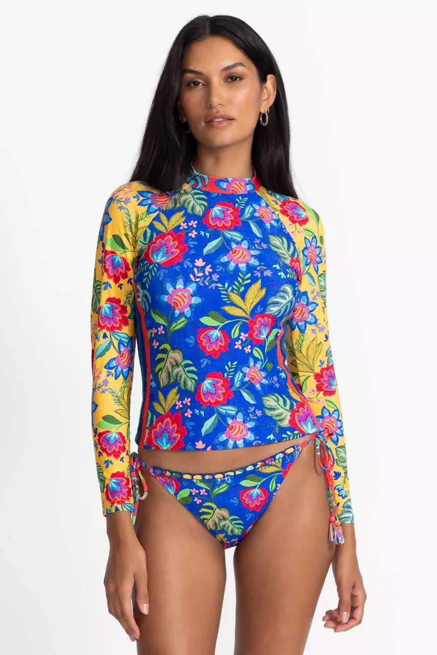 Johnny Was Women RUMBA MIX LONG SLEEVE SURF SHIRT