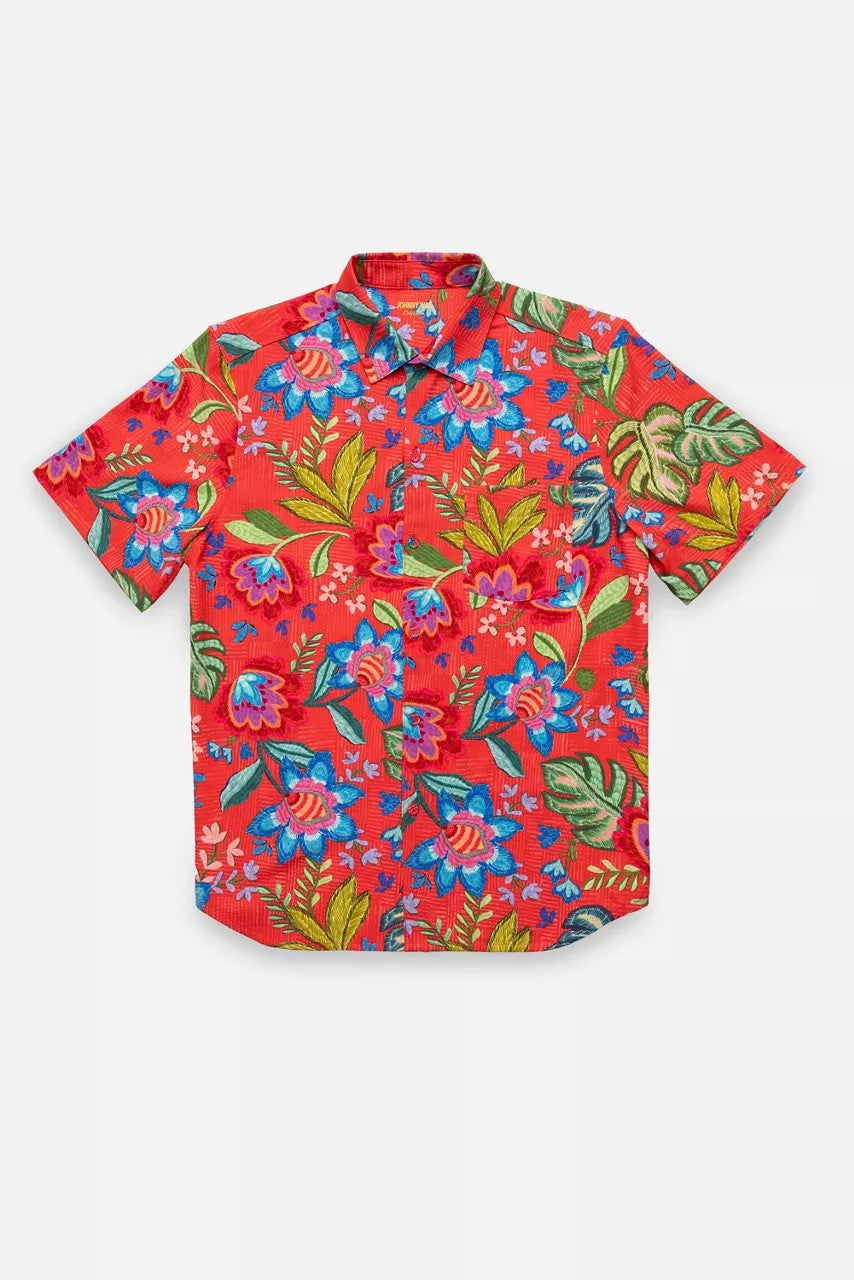 Johnny Was Women RUMBA MEN'S COVERUP SHIRT