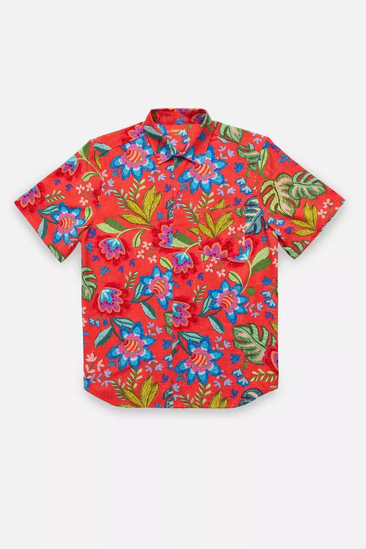 Johnny Was Women RUMBA MEN'S COVERUP SHIRT