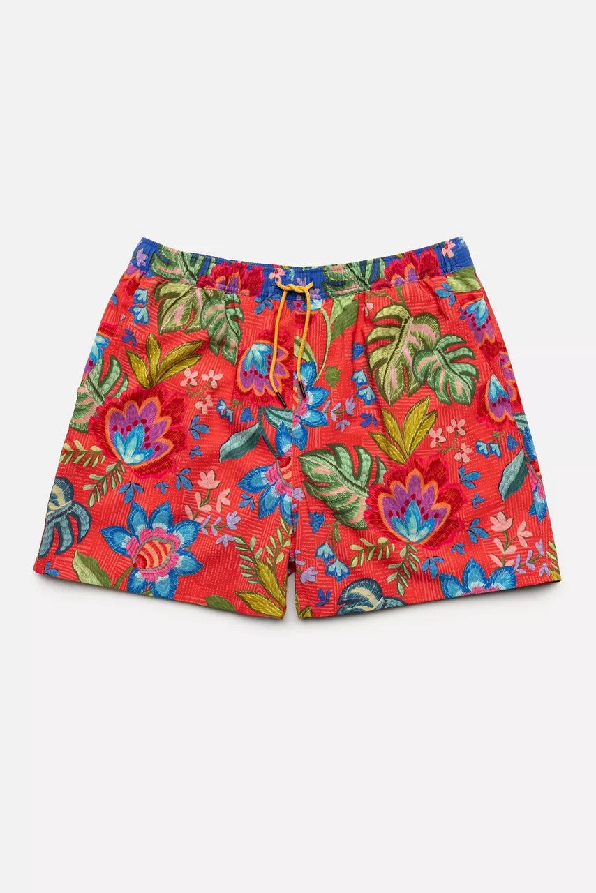Johnny Was Women RUMBA MIX MEN'S SHORT SWIM TRUNK