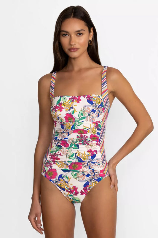 Johnny Was Women MARILYN RUCHED ONE PIECE