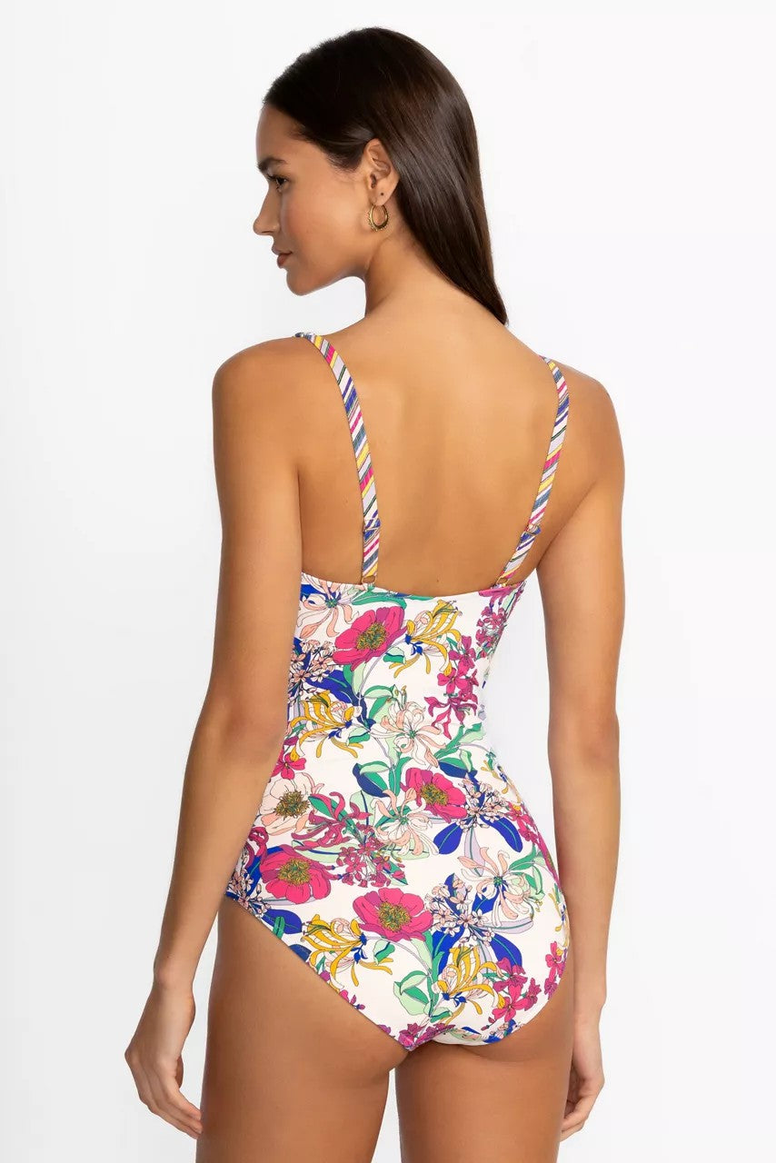 Johnny Was Women MARILYN RUCHED ONE PIECE